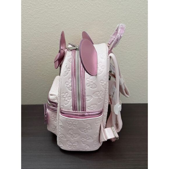 Loungefly Disney Minnie Mouse Pink Butterfly Mini Backpack main image 4